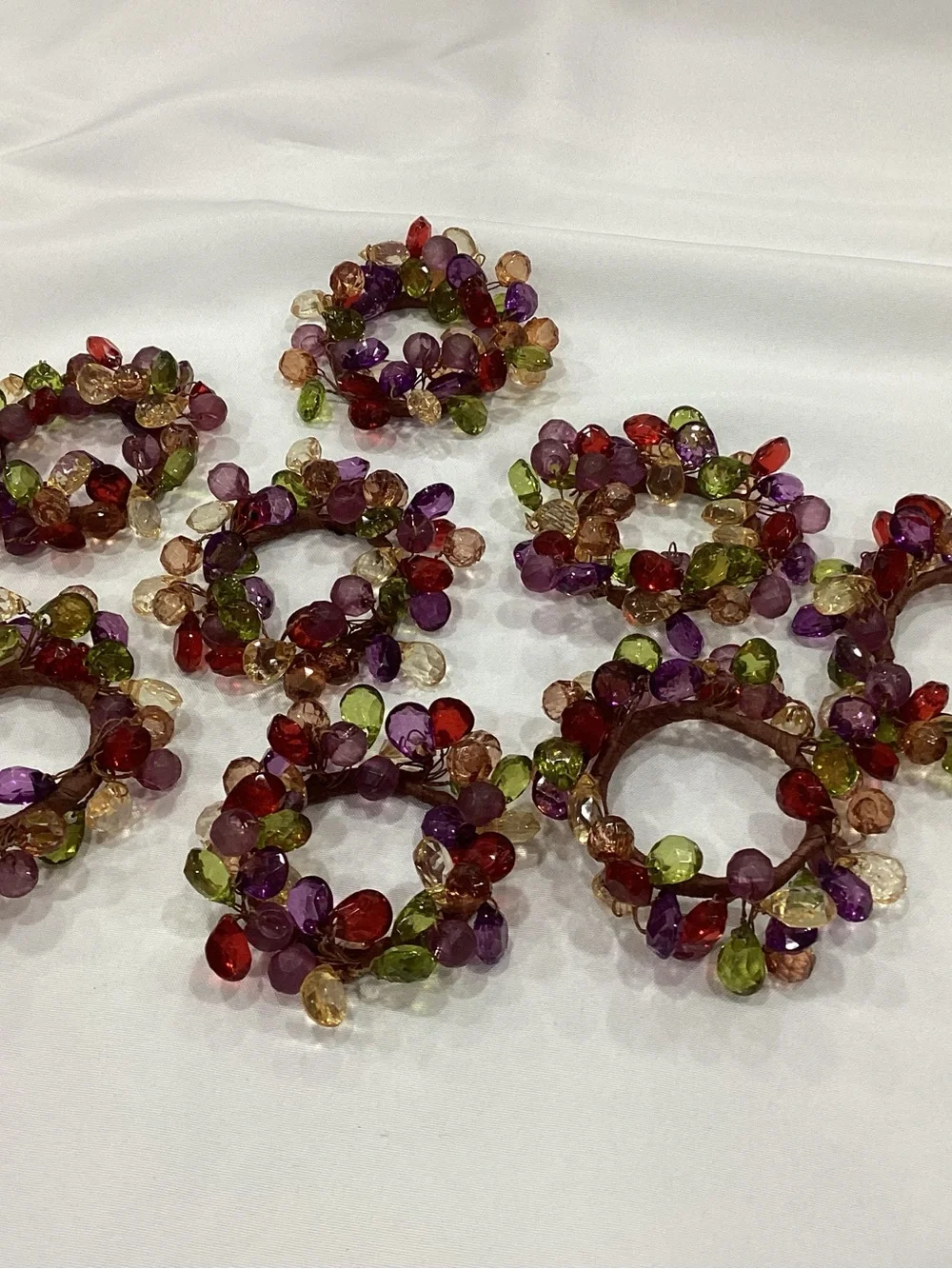Multicolor Beaded Stretch Bracelet - Women Jewelry